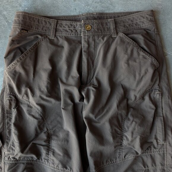 Kuhl Brown Straight Leg Cargo Hiking Pants size 34x30 - Picture 2 of 10